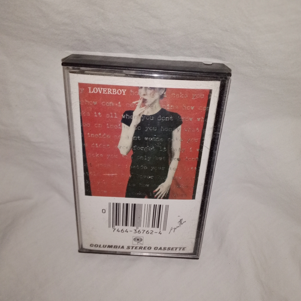 Vintage Loverboy Music Cassette Tape 1980
